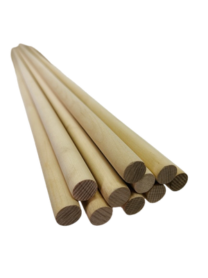 Круглый погонаж d18мм, дл. 1м (берёза)