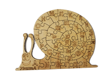 Пазл "улитка"