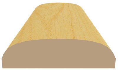 Раскладка "40 полукруглая" Длина 2,5м