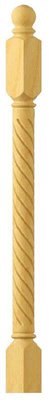 Столб  начальный "рим витой" 80х80х1150мм