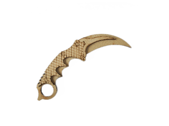 Нож "Керамбит" фанера